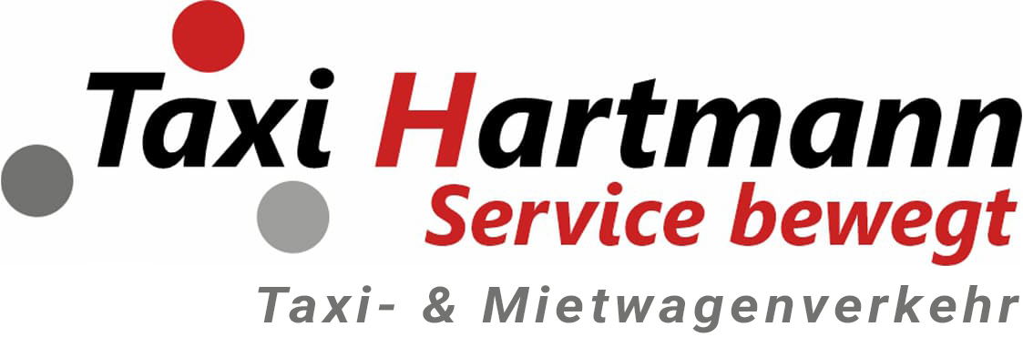 „Taxi Hartmann“-Logo, zur Startseite