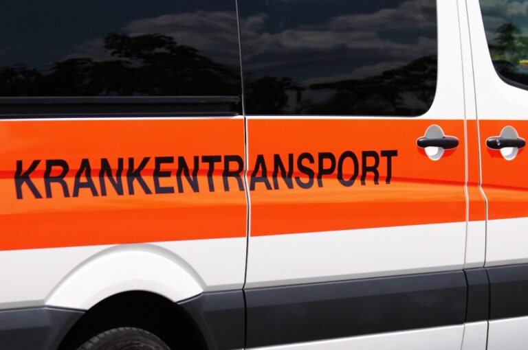 Krankenwagen Transport